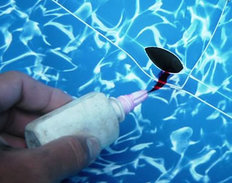 pool dye leak detection and repair