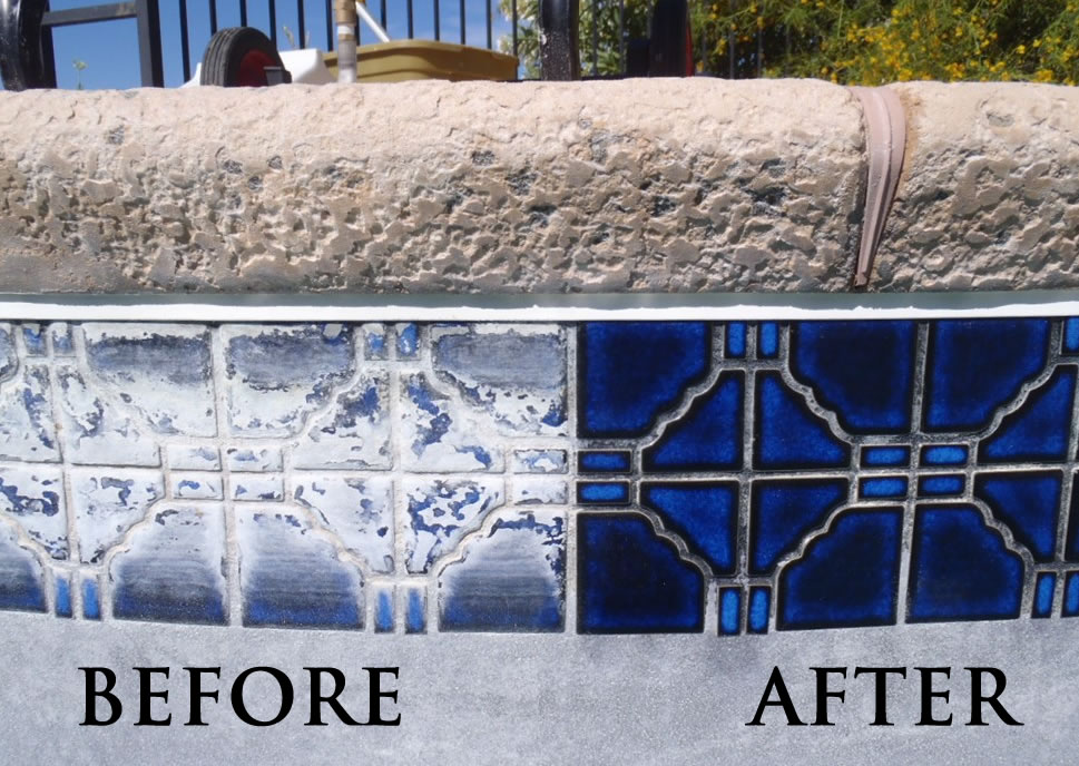Simi Valley Pool Tile Cleaning And Repair, How Do You Clean Swimming Pool Tile